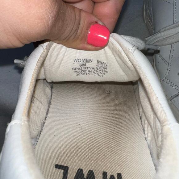 Madewell womens Sidewalk Low-Top Sneakers in white size 6 - Picture 8 of 11